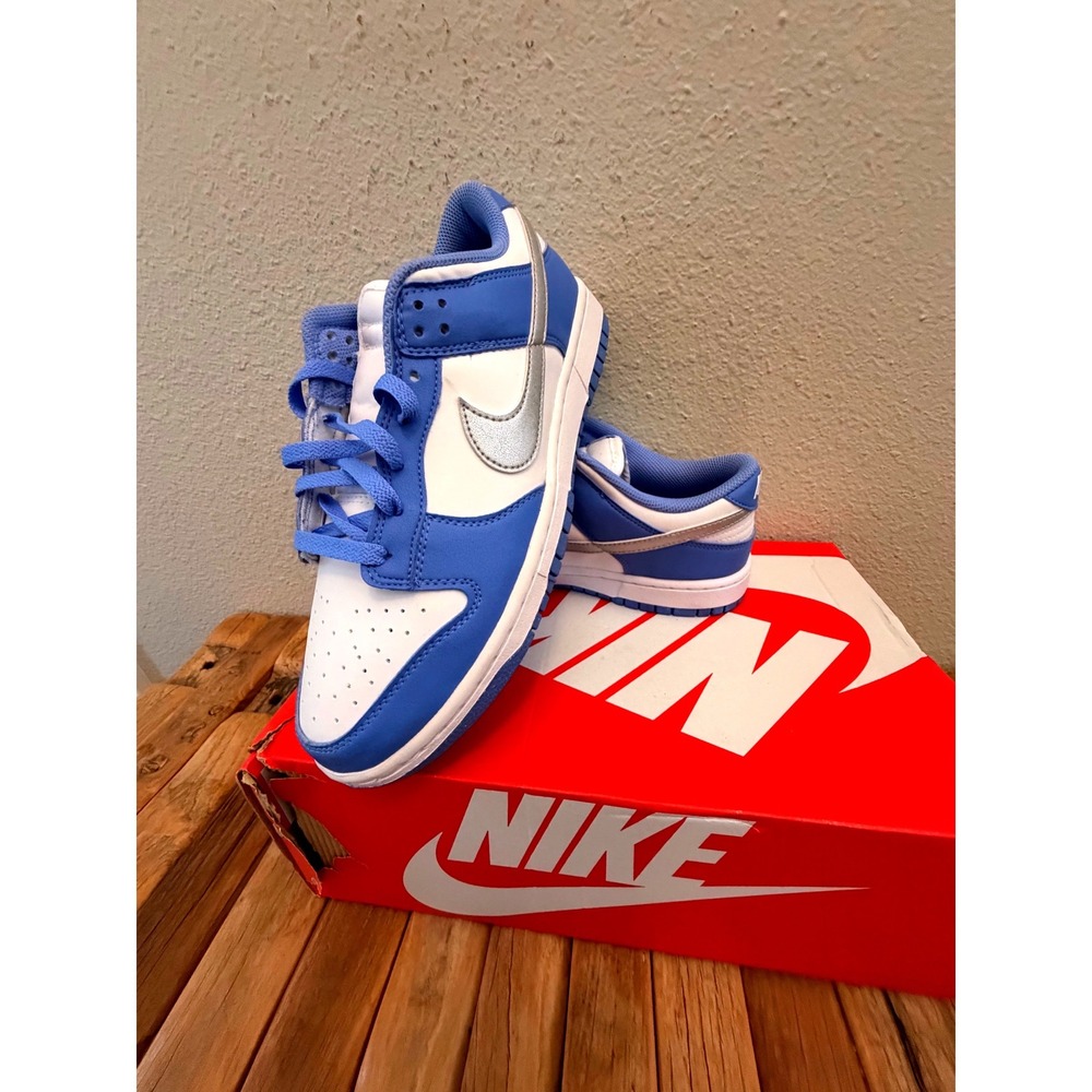 Nike Dunk Low Next Nature 11 Royal Pulse Metallic Silver DD1873-402 Sneaker